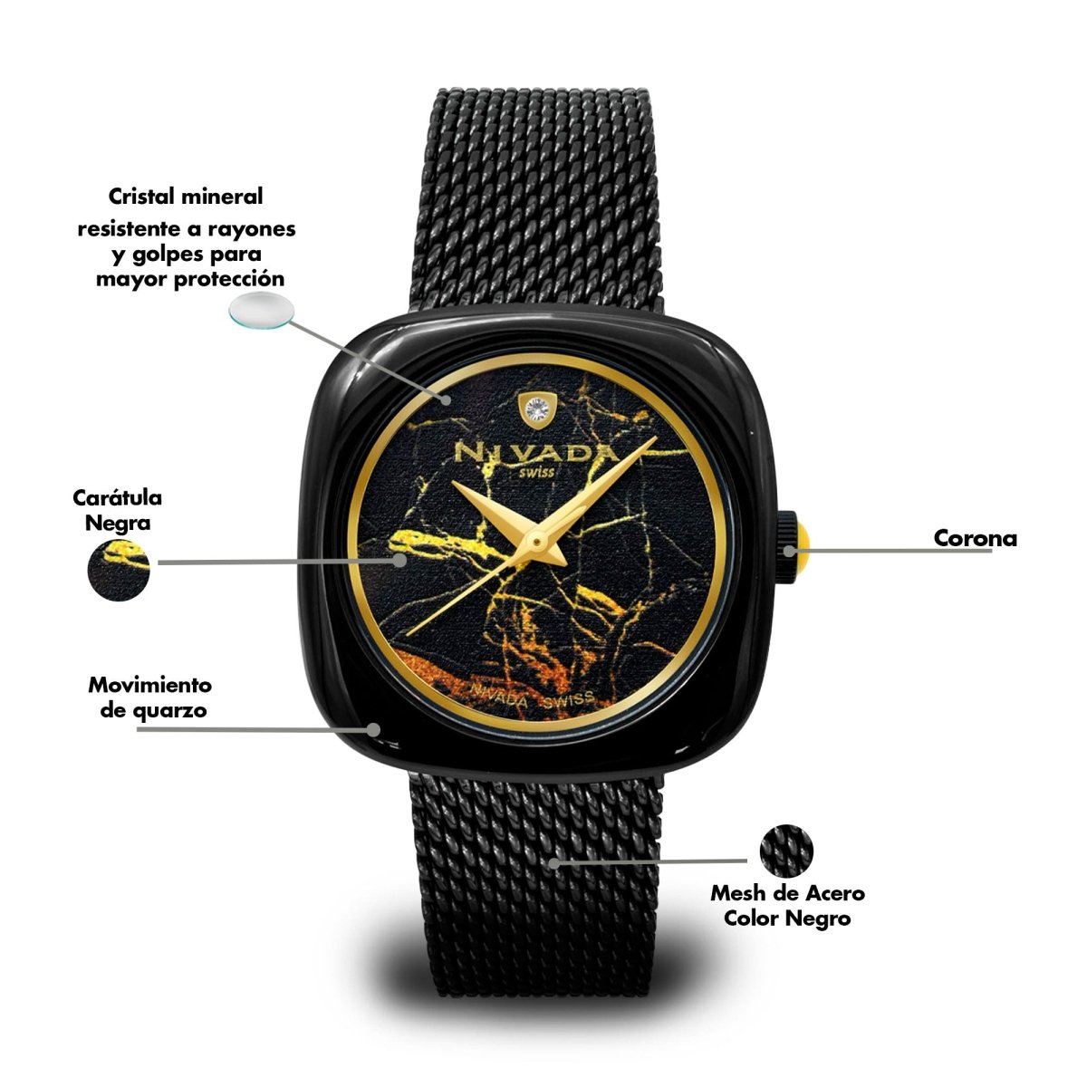 Reloj Fashion 111 Dama - Reloj Nivada Swiss