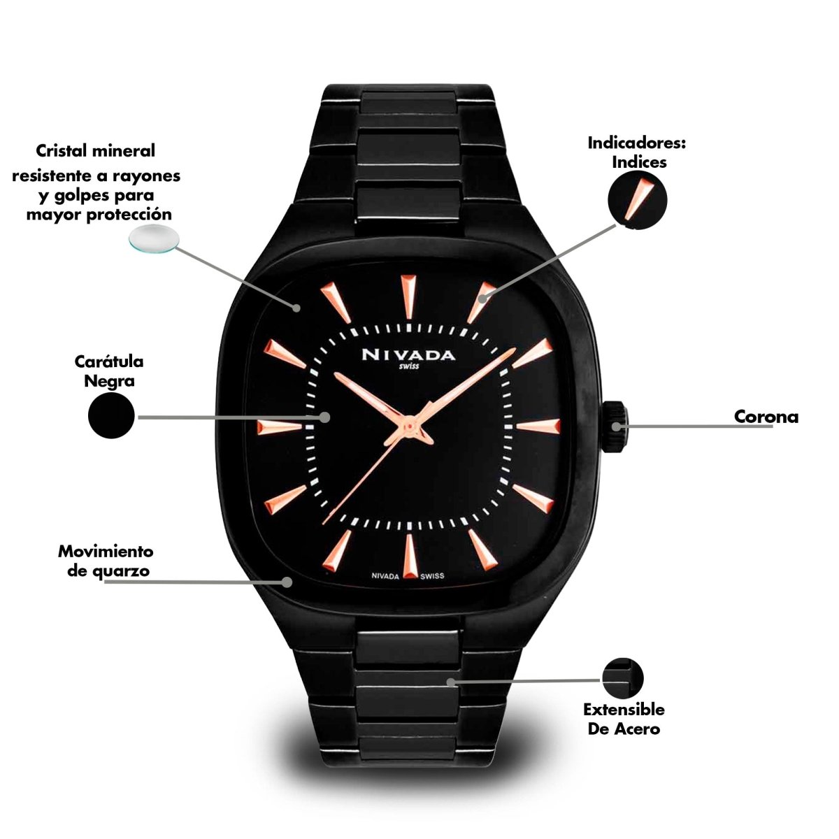 Reloj Fashion 120 Caballero - Reloj Nivada Swiss