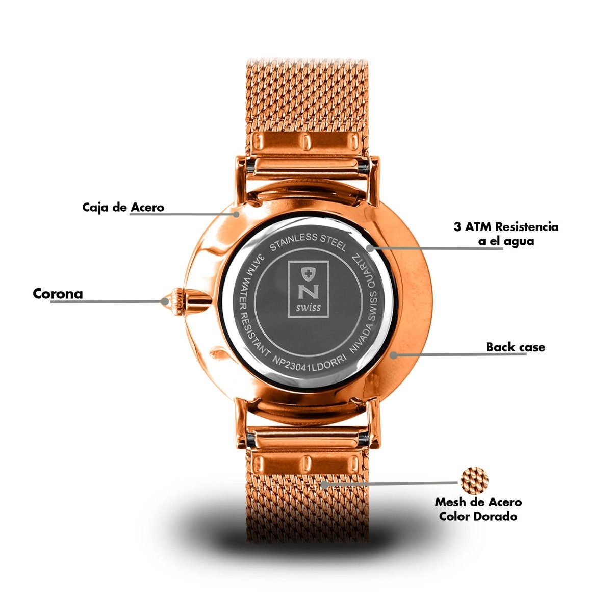 Reloj Fashion 146 Dama - Reloj Nivada Swiss