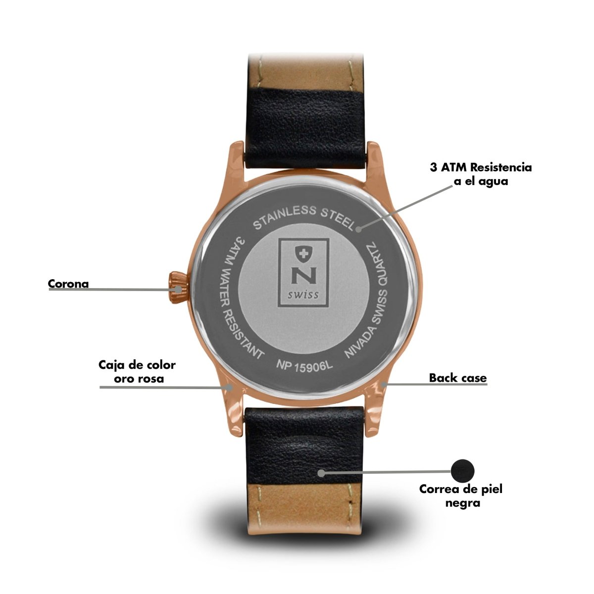 Reloj Grenchen 100 Dama - Reloj Nivada Swiss