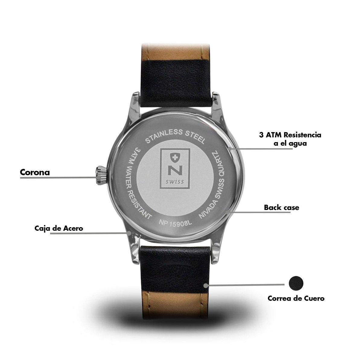 Reloj Grenchen 101 Dama - Reloj Nivada Swiss