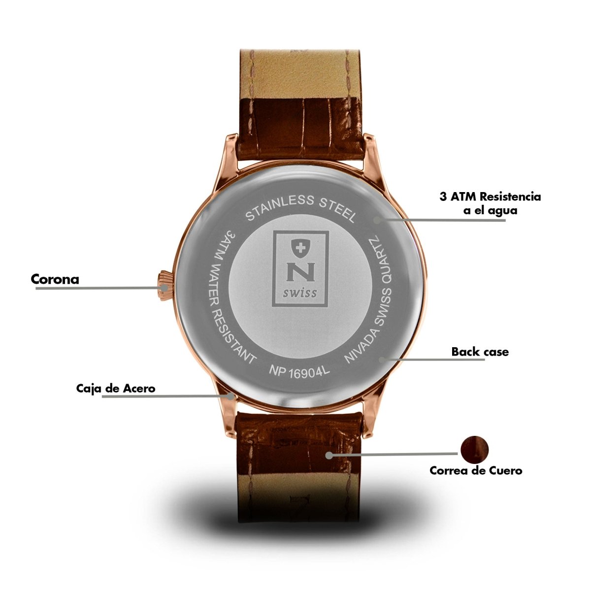 Reloj Grenchen 104 Dama - Reloj Nivada Swiss