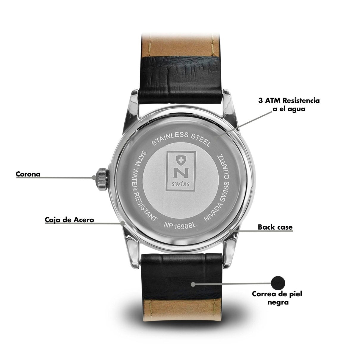 Reloj Grenchen 108 Dama - Reloj Nivada Swiss