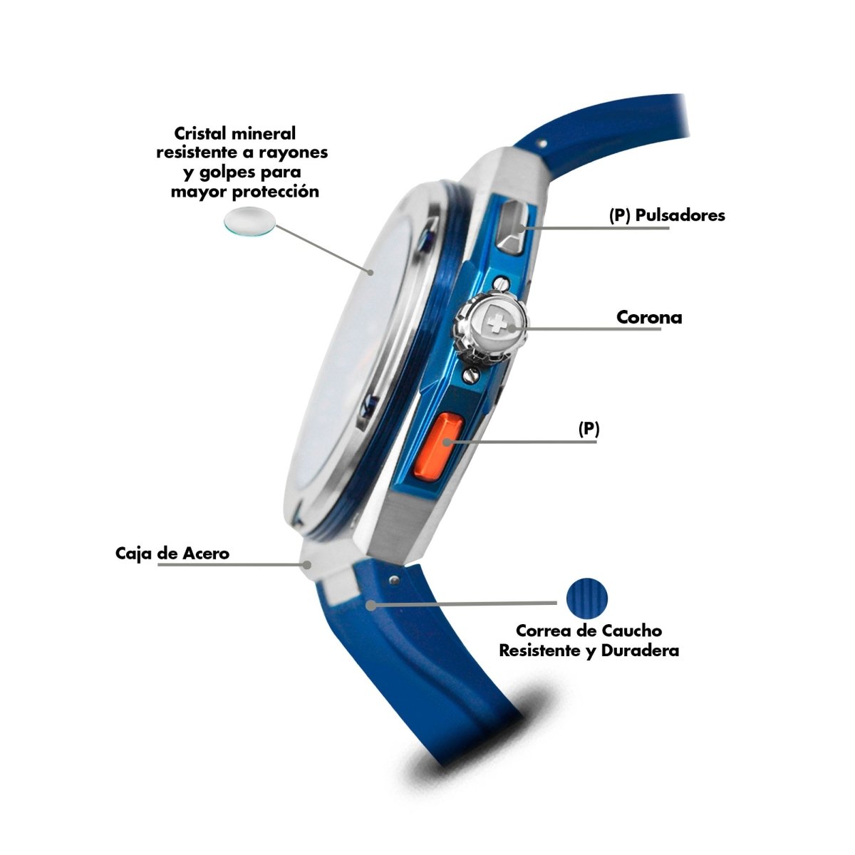 Reloj Marsmaster 100 Caballero - Reloj Nivada Swiss