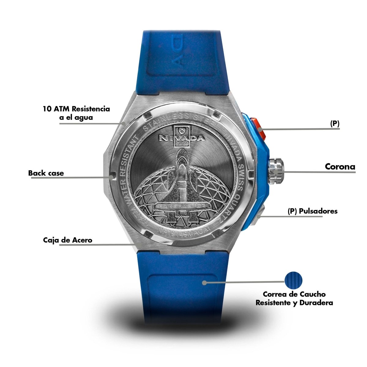Reloj Marsmaster 100 Caballero - Reloj Nivada Swiss