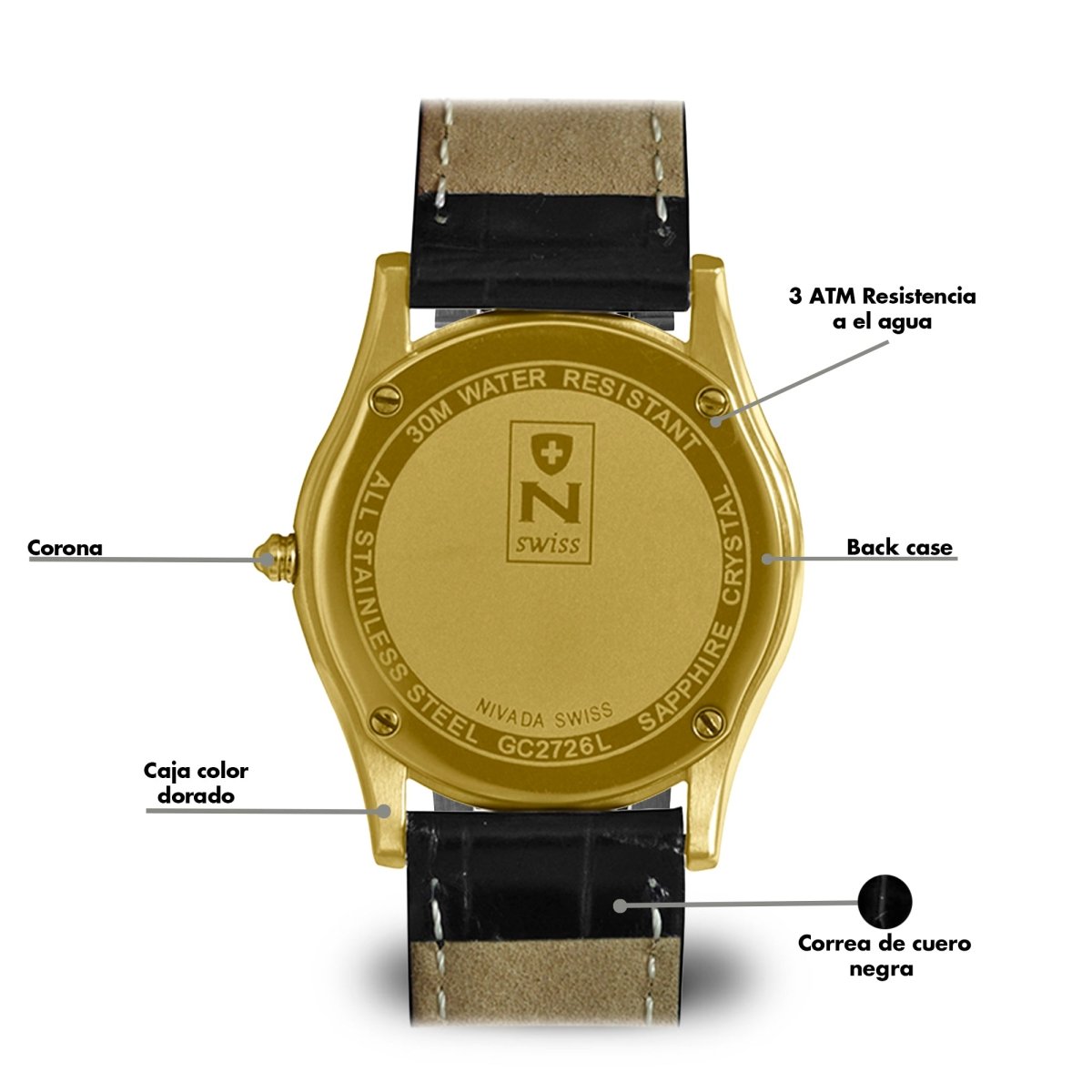 Reloj Millionaire 101 Dama - Reloj Nivada Swiss
