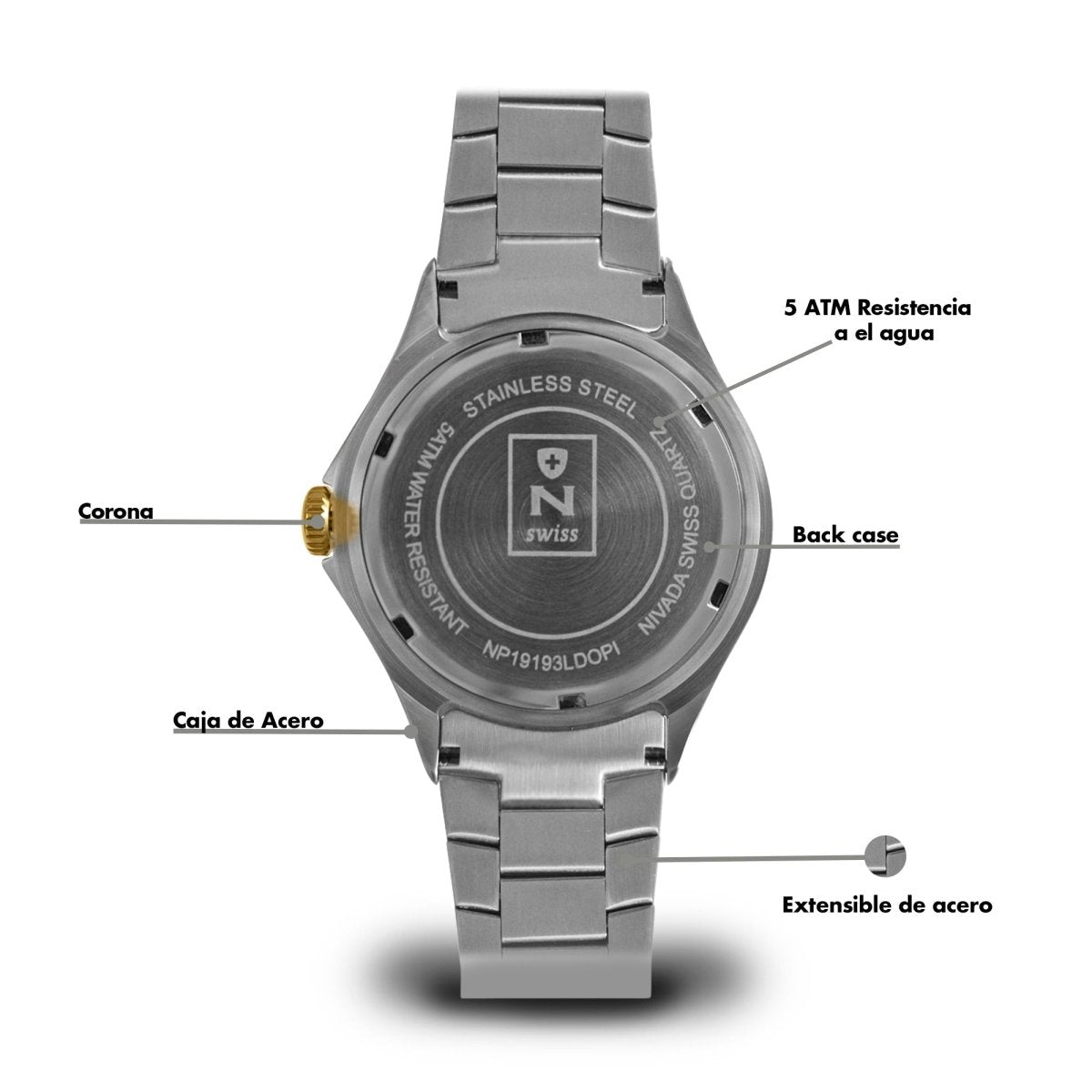 Reloj Millionaire 115 Dama - Reloj Nivada Swiss