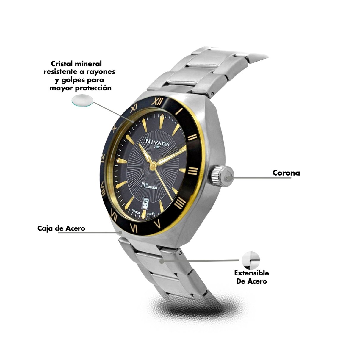Reloj Millionaire 118 Dama - Reloj Nivada Swiss