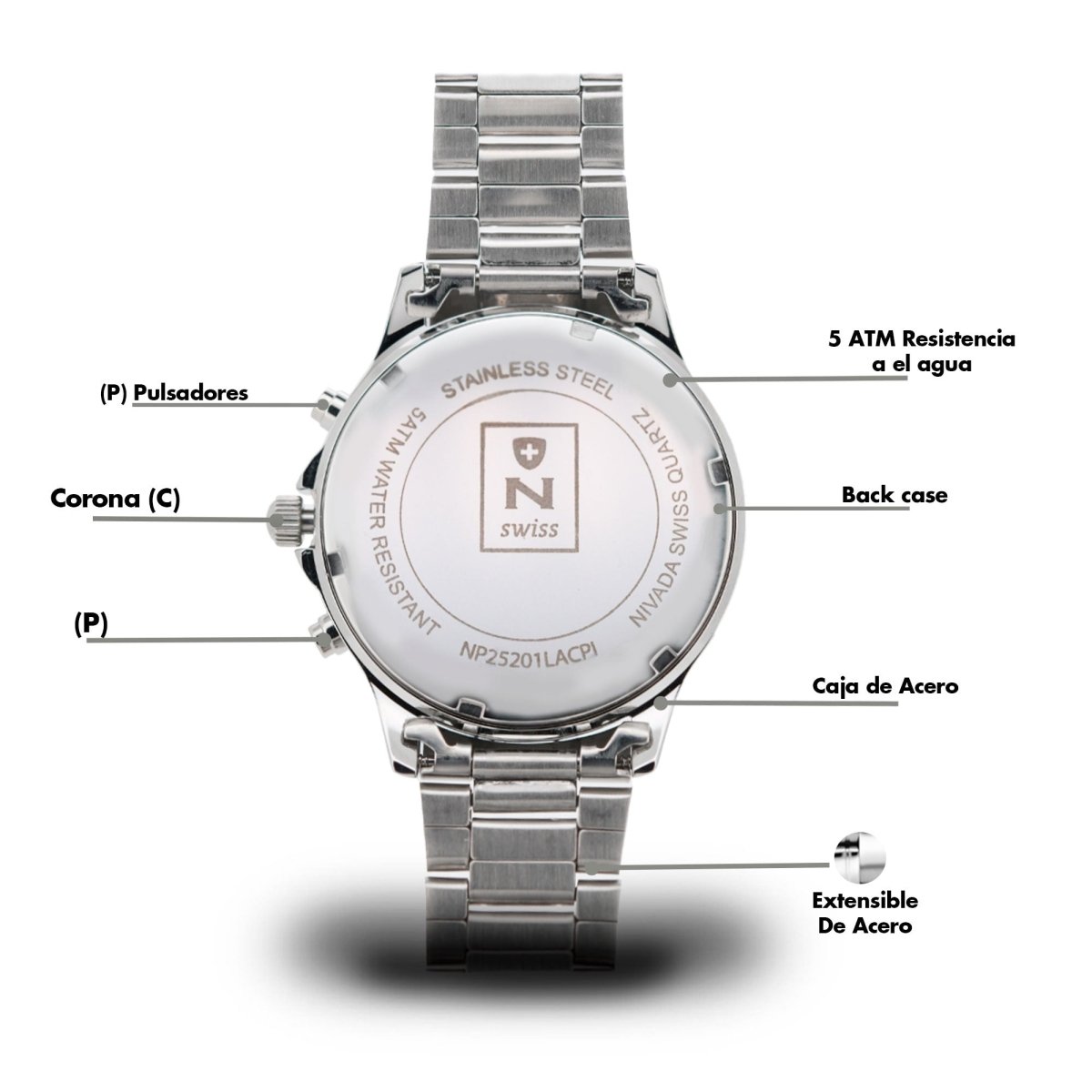 Reloj Millionaire 131 Dama - Reloj Nivada Swiss