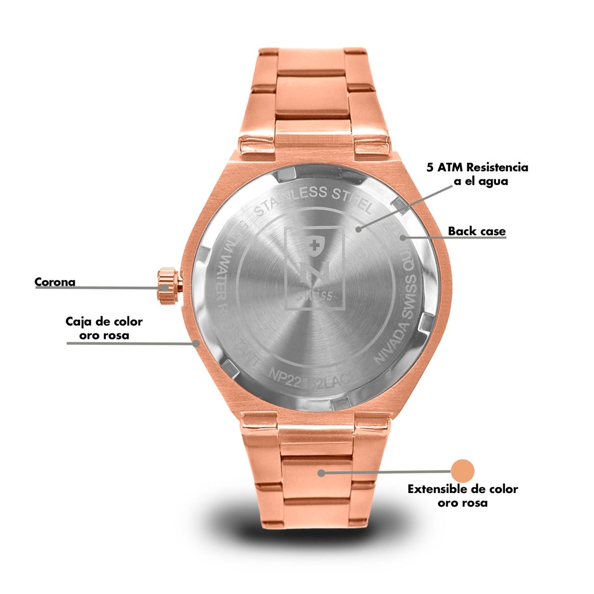 Reloj Millionaire 142 Caballero - Reloj Nivada Swiss