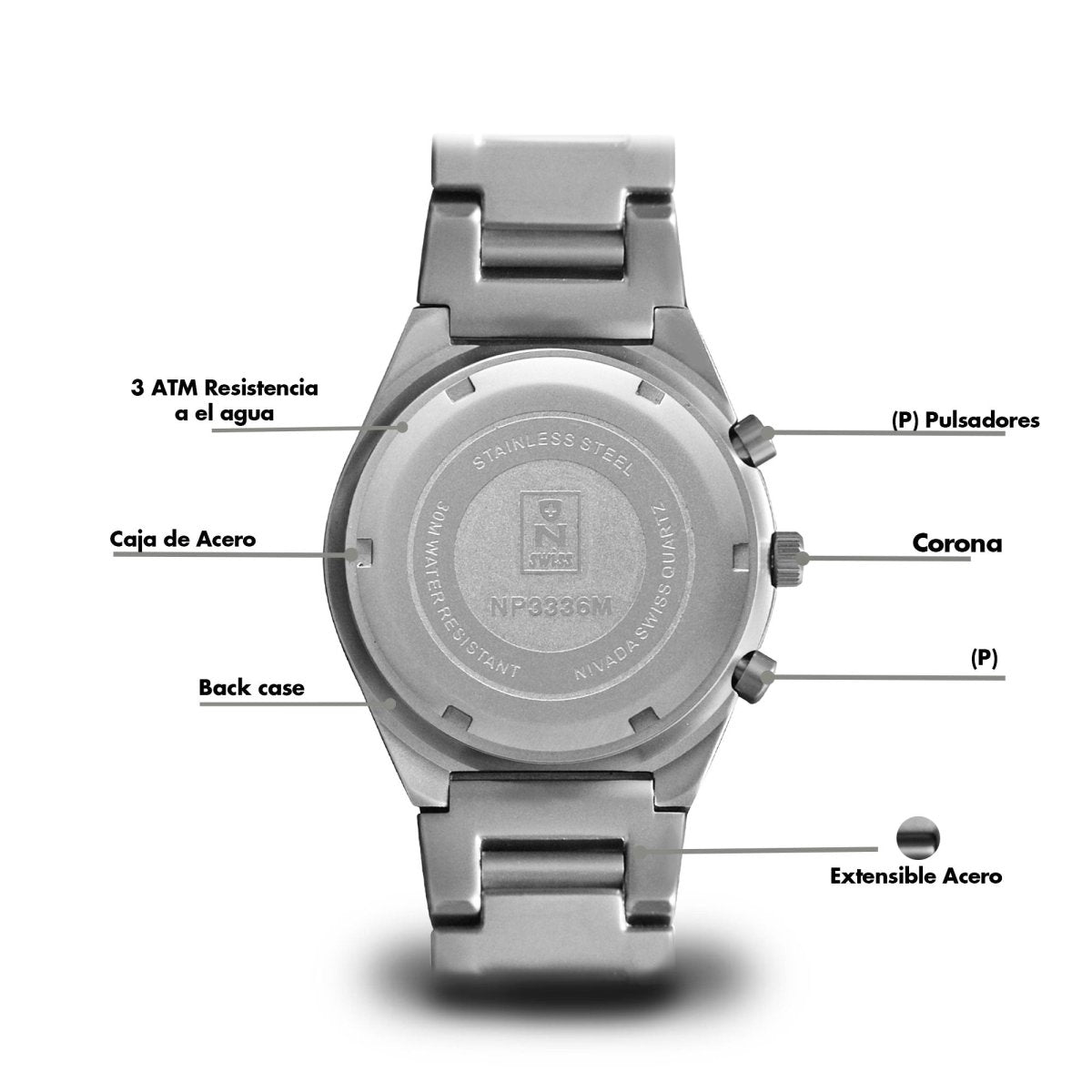 Reloj Millionaire 144 Caballero - Reloj Nivada Swiss