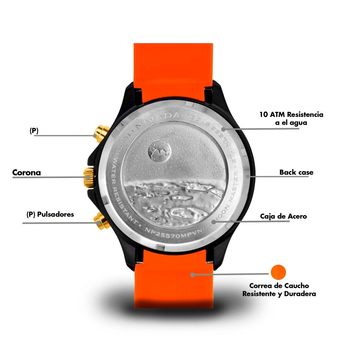 Reloj Moonmaster 131 Caballero - Reloj Nivada Swiss
