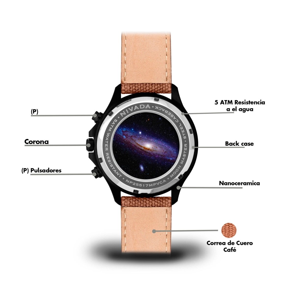 Reloj Moonmaster Ceramica 116 Caballero - Reloj Nivada Swiss