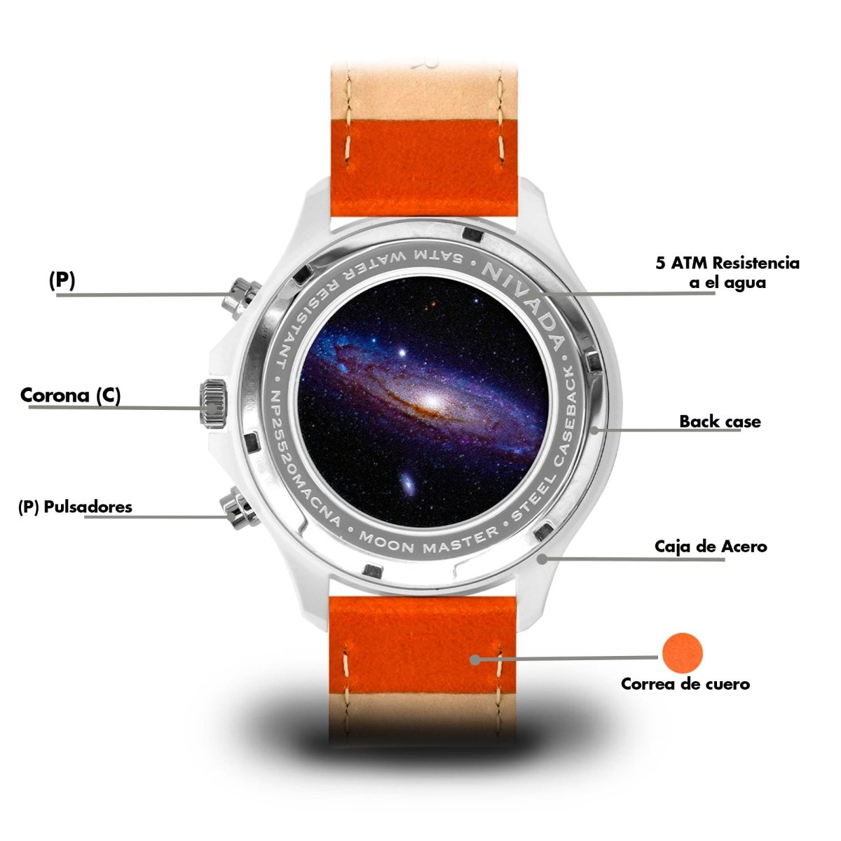 Reloj Moonmaster Ceramica 118 Caballero - Reloj Nivada Swiss