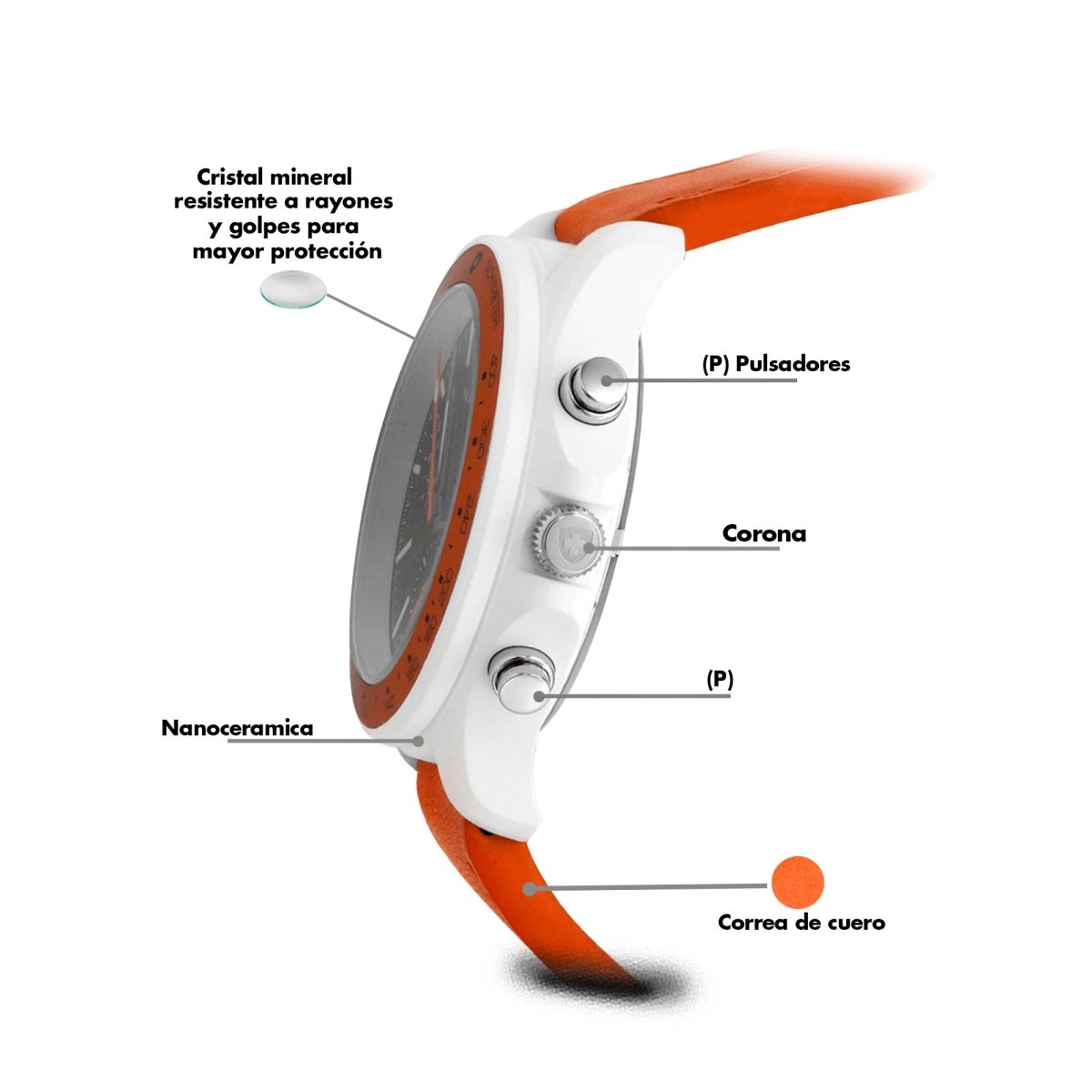 Reloj Moonmaster Ceramica 118 Caballero - Reloj Nivada Swiss