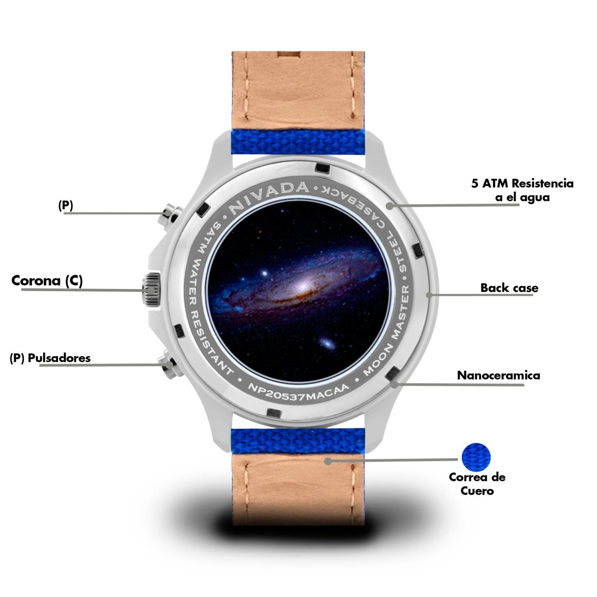 Reloj Moonmaster Ceramica 137 Caballero - Reloj Nivada Swiss
