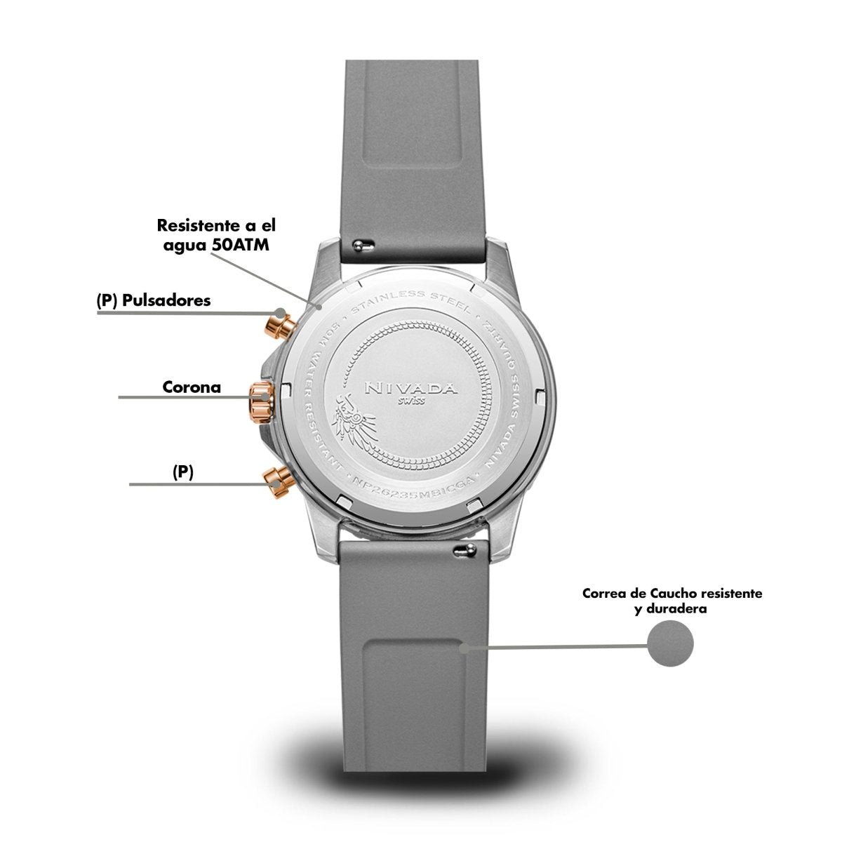 Reloj Moonmaster L Imperiale 102 Caballero - Reloj Nivada Swiss