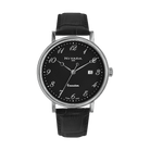 RELOJ NIVADA EXECUTIVE CABALLERO CORREA NEGRO ARABIGO - Reloj Nivada Swiss