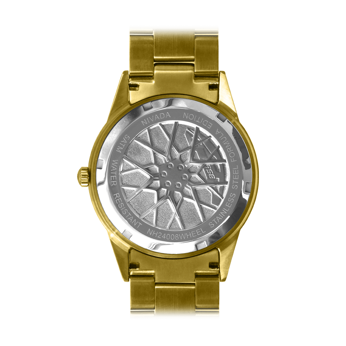 RELOJ NIVADA WHEEL ACERO CON ESFERA GIRATORIA - Reloj Nivada Swiss