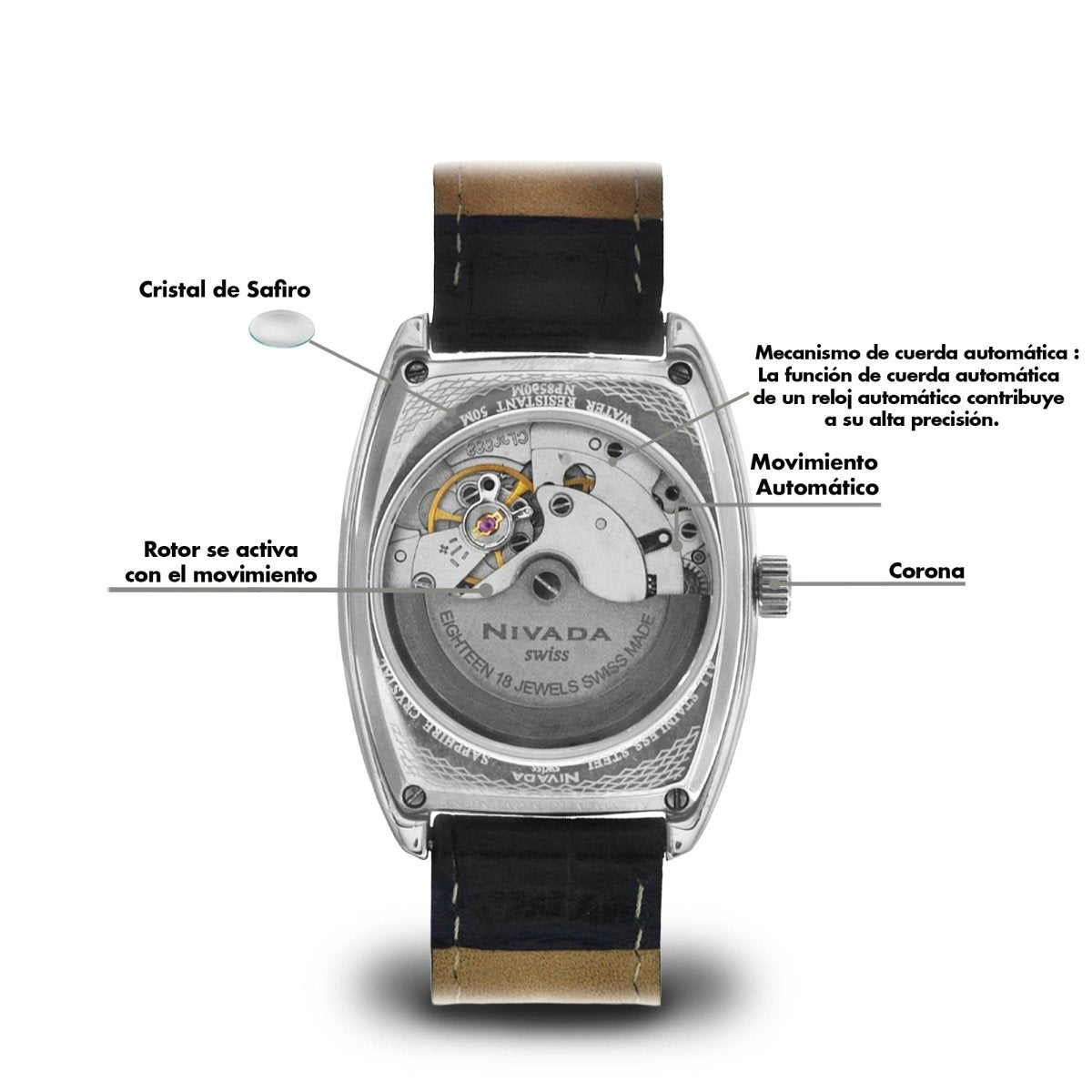 Reloj Rockefeller 109 Caballero - Reloj Nivada Swiss