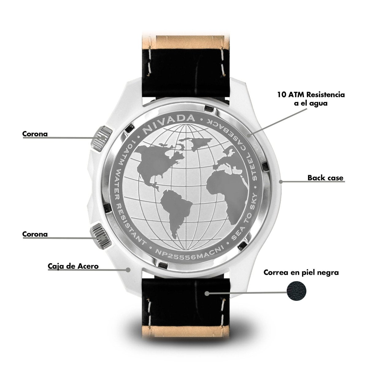 Reloj Sea To Sky 111 Caballero - Reloj Nivada Swiss