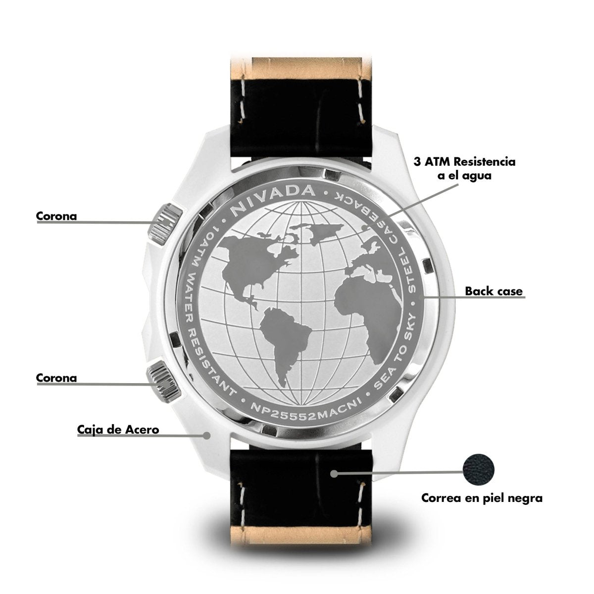 Reloj Sea To Sky 115 Caballero - Reloj Nivada Swiss