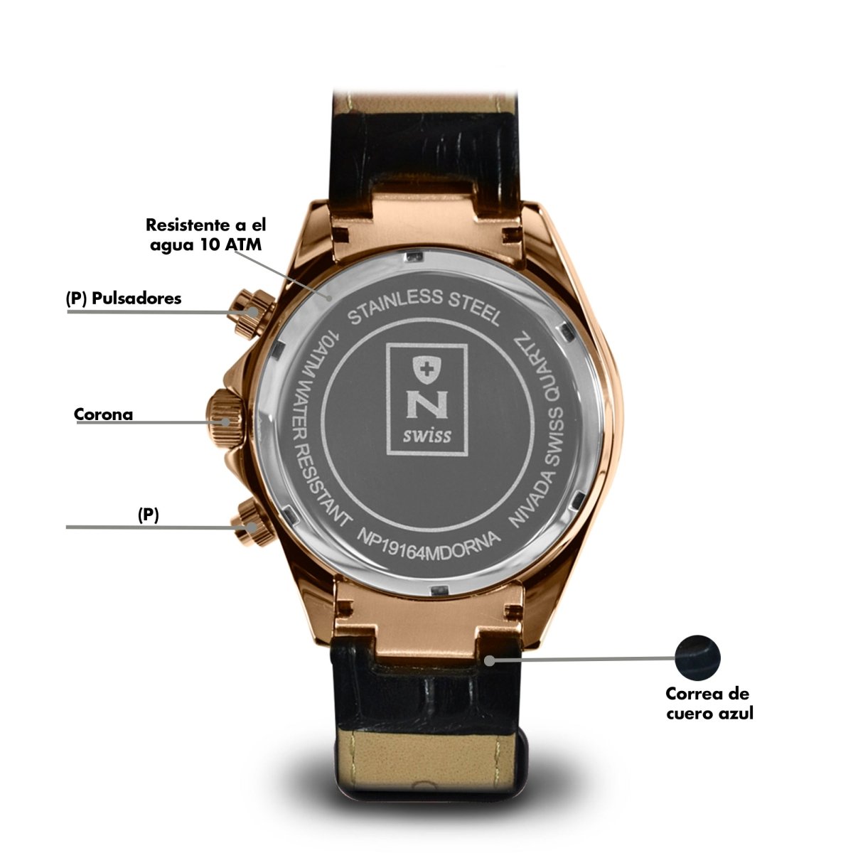 Reloj Skymaster 104 Caballero - Reloj Nivada Swiss