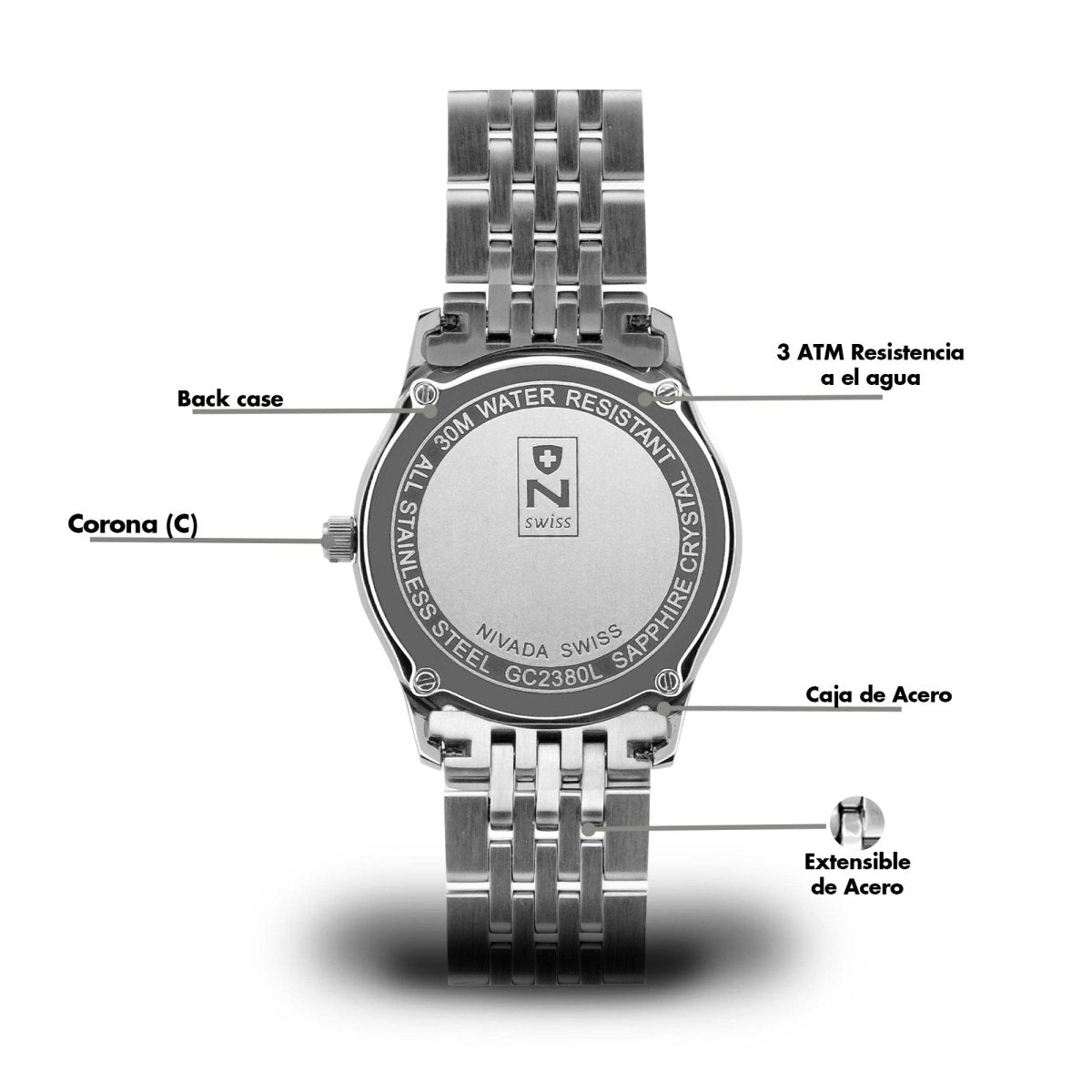 Reloj Superslim 148 Dama - Reloj Nivada Swiss
