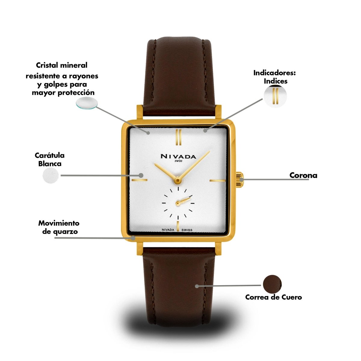 Reloj Time Is Mine 103 Dama - Reloj Nivada Swiss