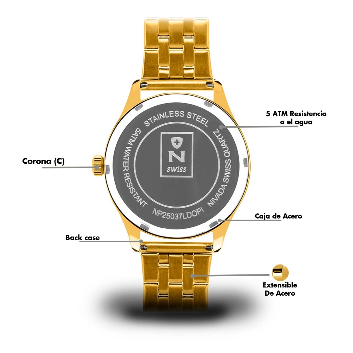 Reloj Time Is Mine 105 Dama - Reloj Nivada Swiss