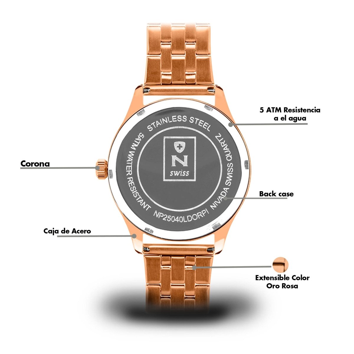 Reloj Time Is Mine 108 Dama - Reloj Nivada Swiss