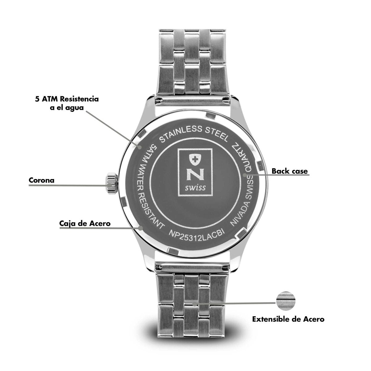 Reloj Time Is Mine 110 Dama - Reloj Nivada Swiss