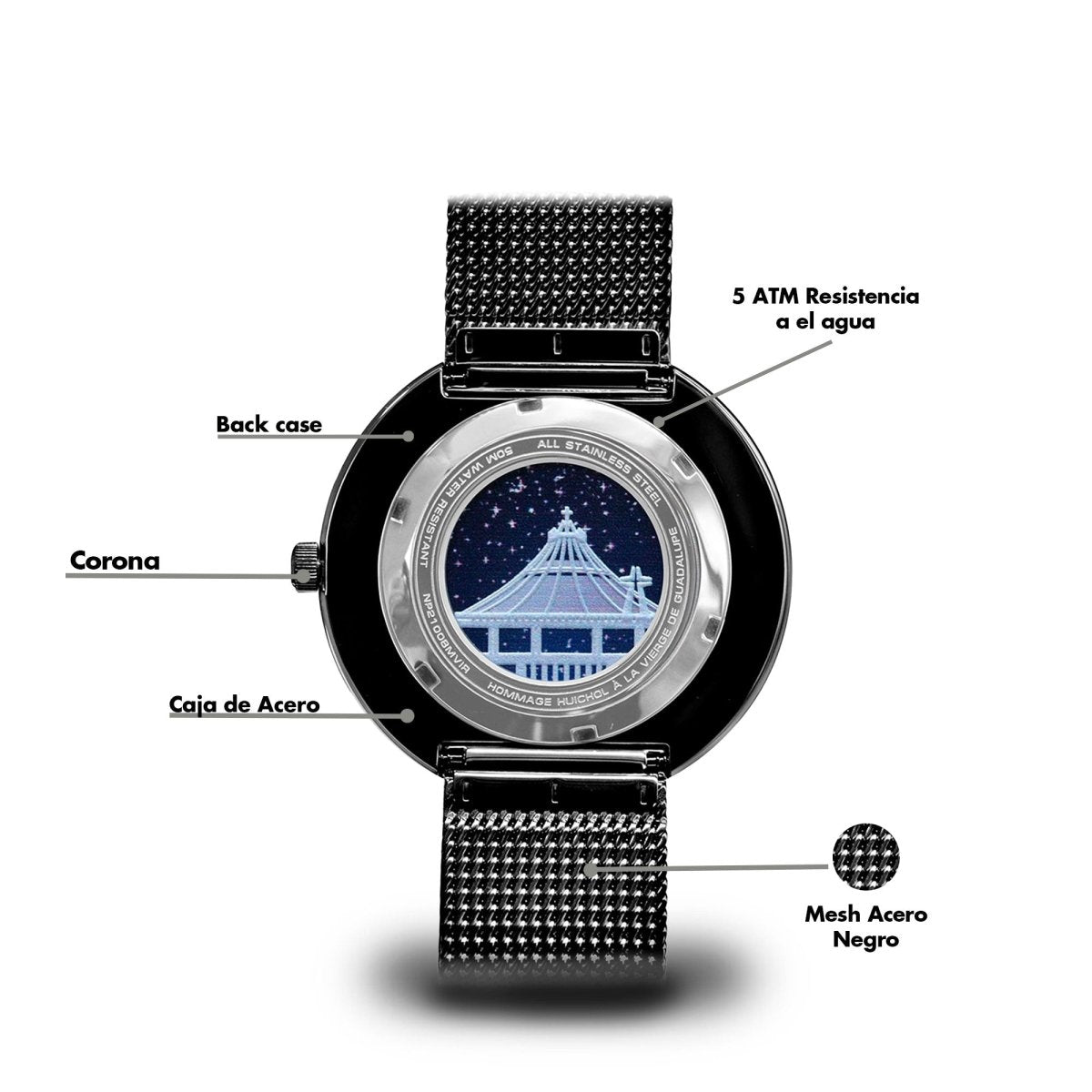 Reloj Virgen 102 Caballero - Reloj Nivada Swiss
