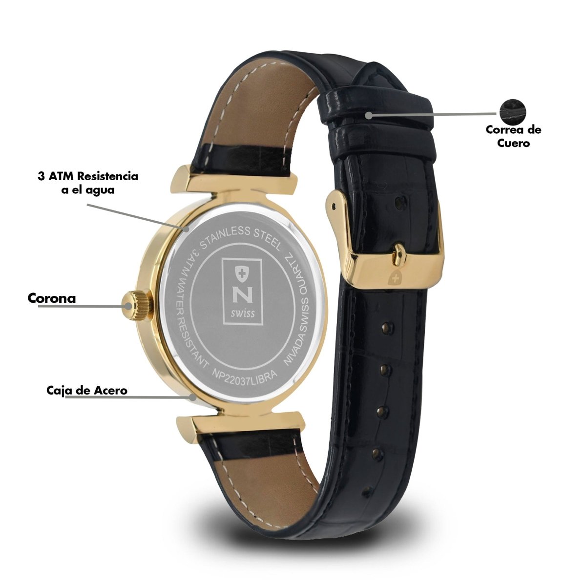 Reloj Zodiaco 107 Dama - Reloj Nivada Swiss