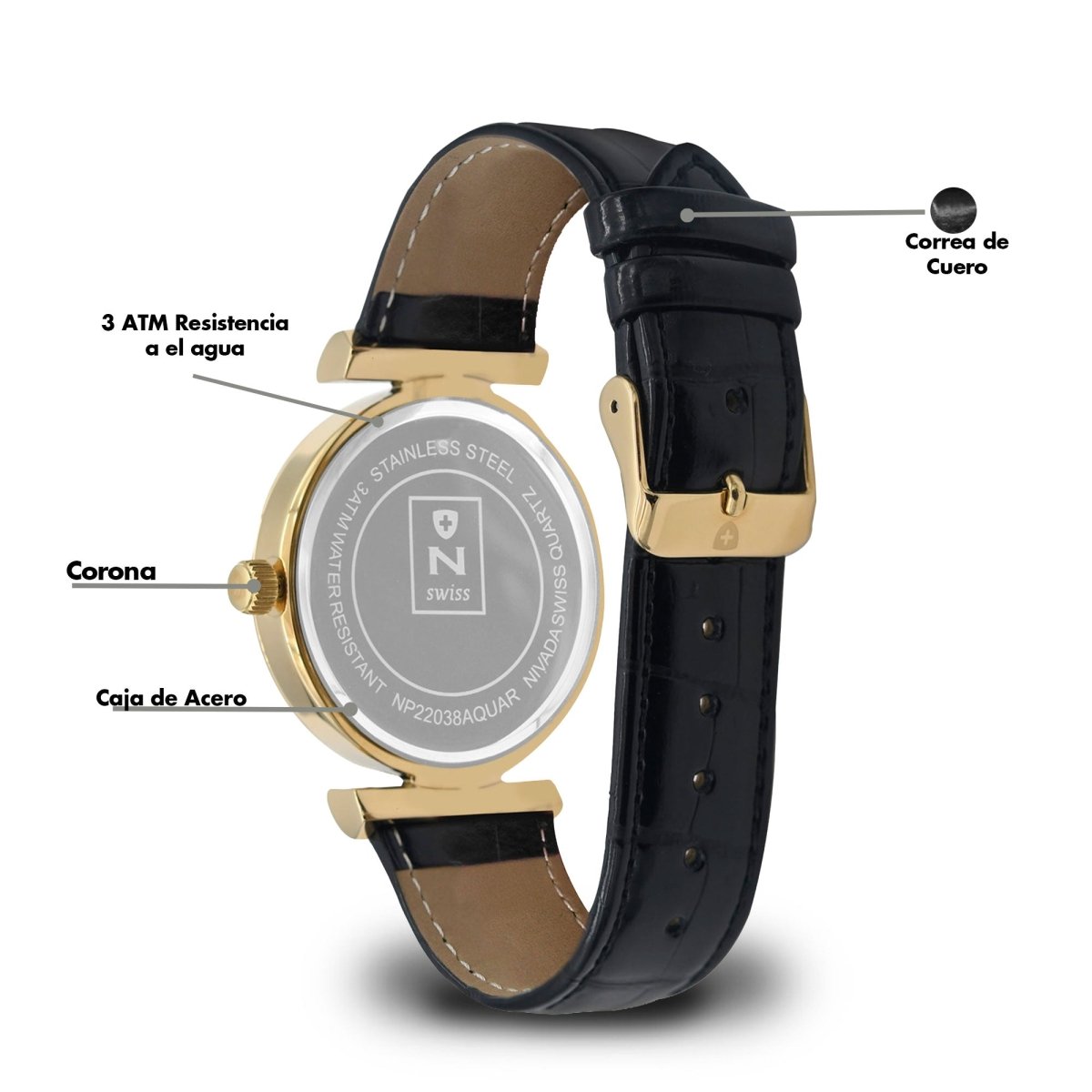 Reloj Zodiaco 108 Caballero - Reloj Nivada Swiss