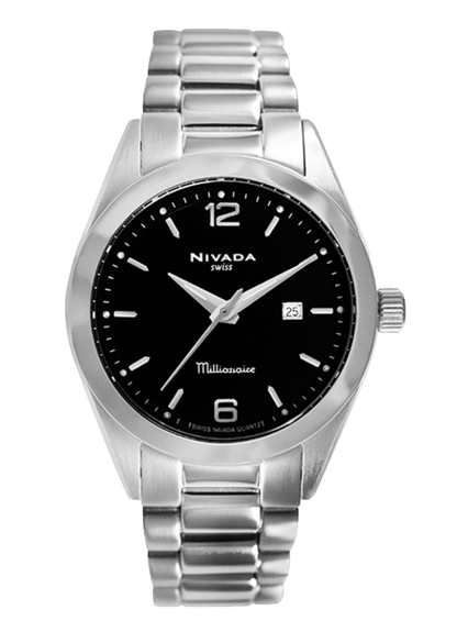 Millionaire Platinum Black Classic - Reloj Nivada Swiss
